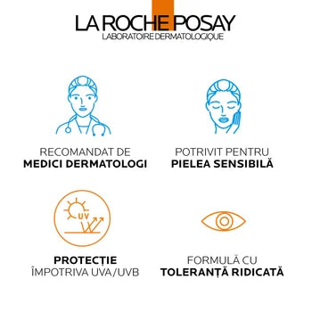 LA ROCHE POSAY Anthelios UV-Mune 400 fluid invizibil SPF50+ ten sensibil x 50ml
