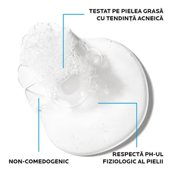 LA ROCHE POSAY Effaclar +M Gel Spumant Purifiant ten gras tendinta acneica x 400ml