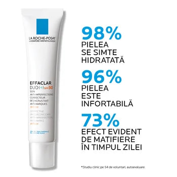 LA ROCHE POSAY Effaclar Duo+ SPF30 Crema de fata anti-imperfectiuni ten gras cu tendinta acneica x 40ml