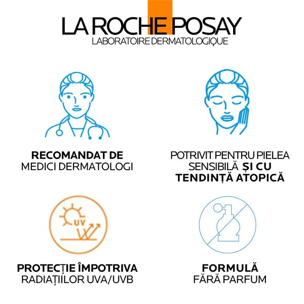 LA ROCHE POSAY Anthelios KIDS UV-Mune 400 fluid invizibil SPF50+piele copii  x 50ml