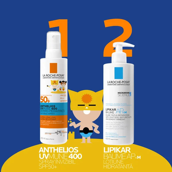 LA ROCHE POSAY Anthelios UVMUNE 400 Spf 50 copii spray invizibil x 200ml