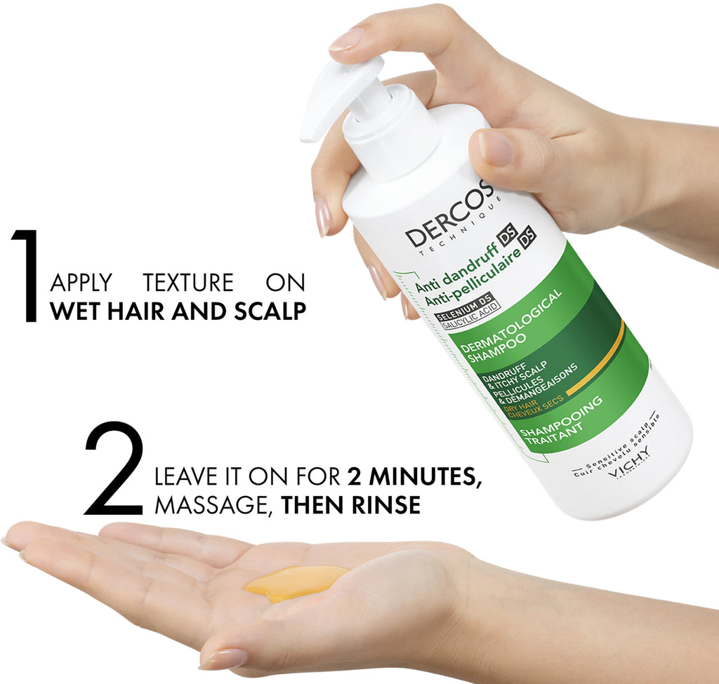 VICHY Dercos Sampon antimatreata par uscat x 200ml