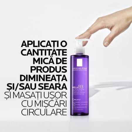 LA ROCHE POSAY Mela B3 Gel micro-exfoliant anti-pete pigmentare cu Melasyl  x 200ml