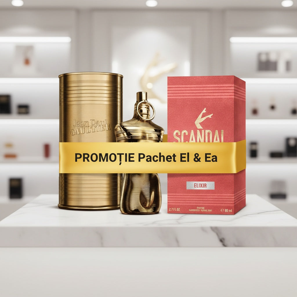 JEAN PAUL GAULTIER Pachet El & Ea -Scandal Elixir parfum + Le male Elixir Absolu parfum