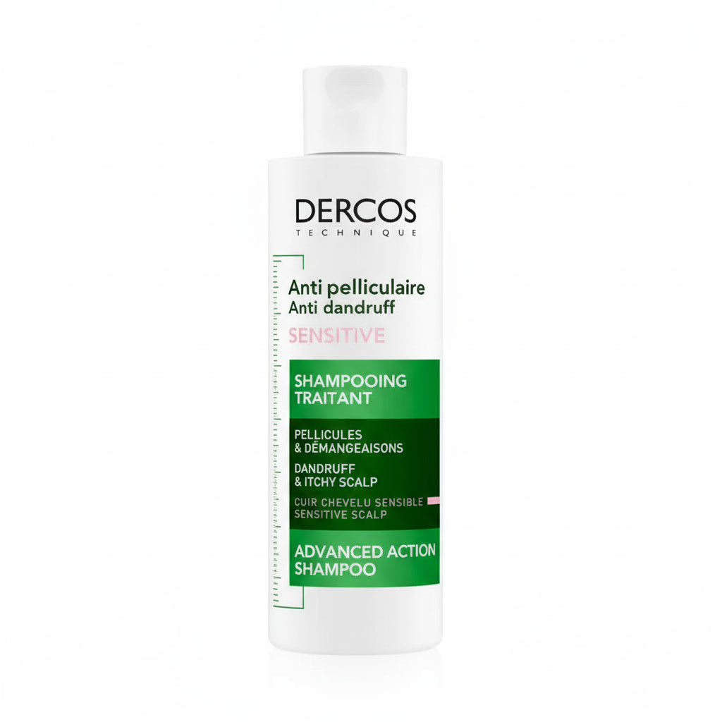 VICHY Dercos Sensitive Sampon antimatreata scalp sensibil x 200ml
