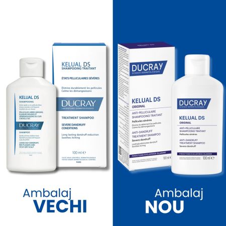DUCRAY  Kelual DS Original Sampon tratament anti-matreata severa x 100ml