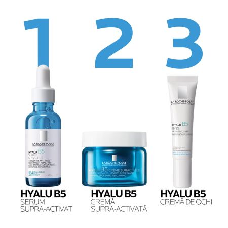 LA ROCHE POSAY Hyalu B5 Serum cu acid hialuronic si efect antirid x 30ml