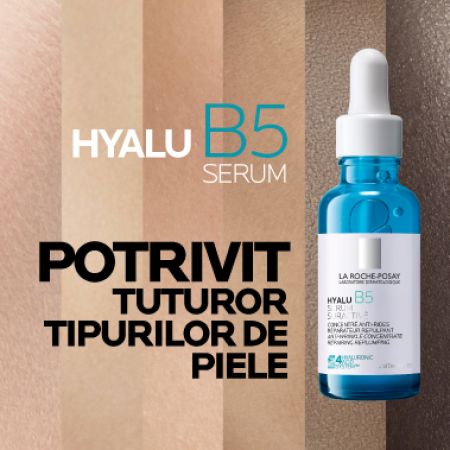 LA ROCHE POSAY Hyalu B5 Serum cu acid hialuronic si efect antirid x 30ml